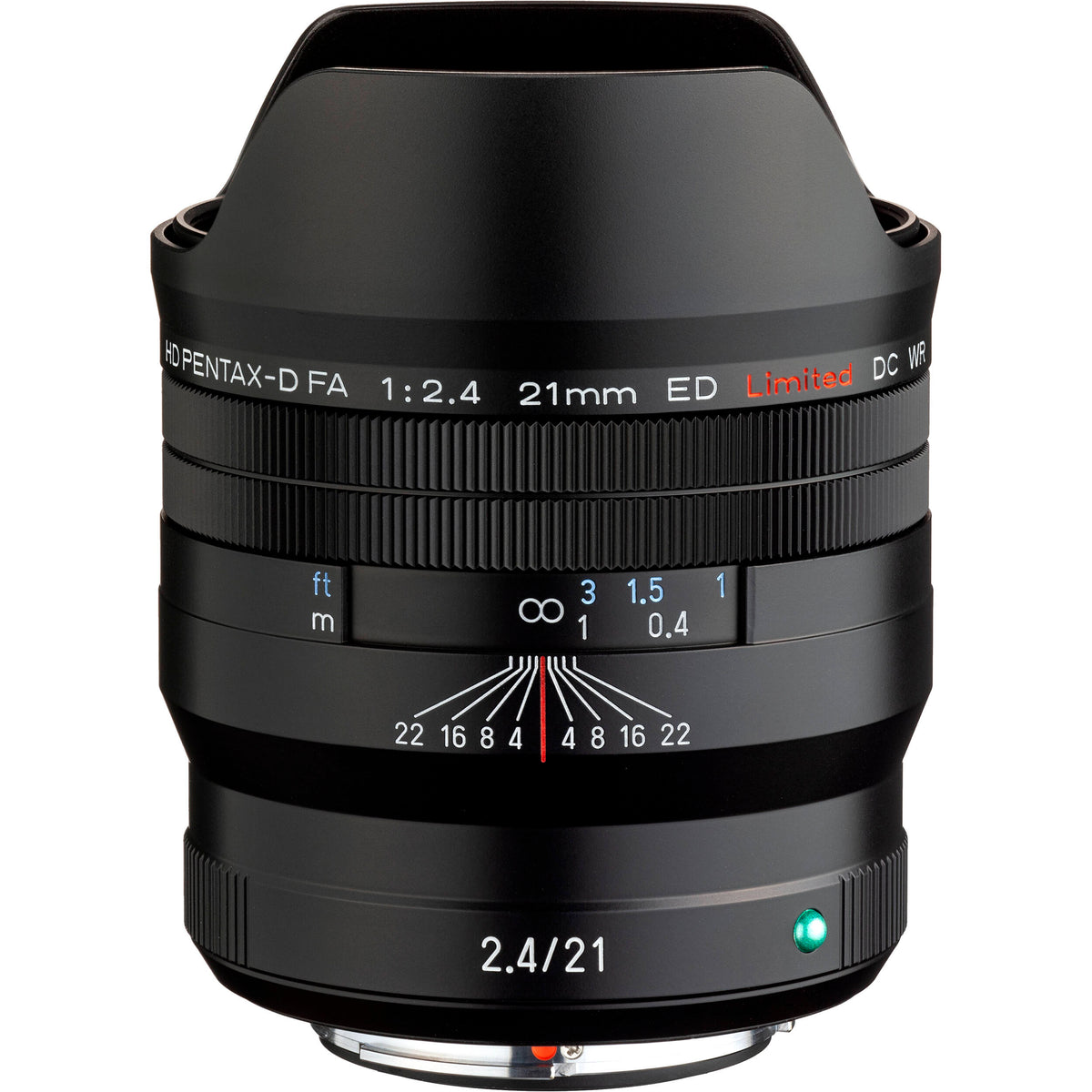 Lente Pentax HD PENTAX-D FA 21mm f/2.4ED Limited DC WR (Negro) - vista principal