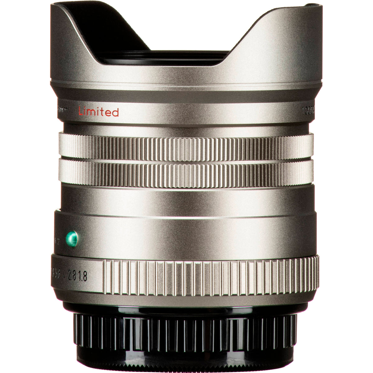 Lente Pentax HD Pentax-FA 31mm f/1.8 Limited (Plateado) - vista trasera