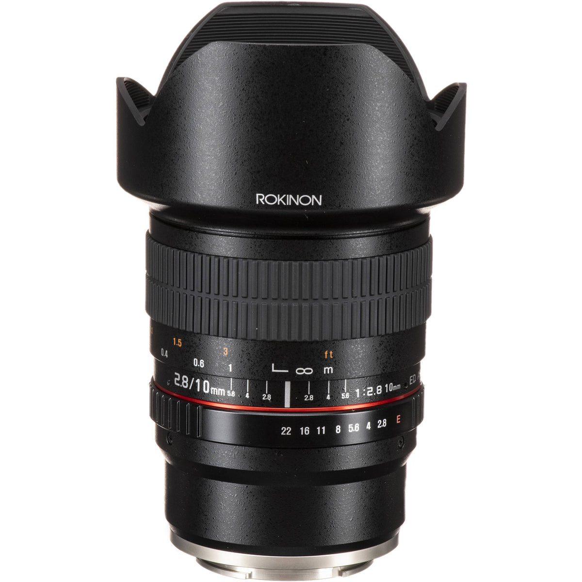 Lente Rokinon 10mm f/2.8 ED AS NCS CS - vista principal