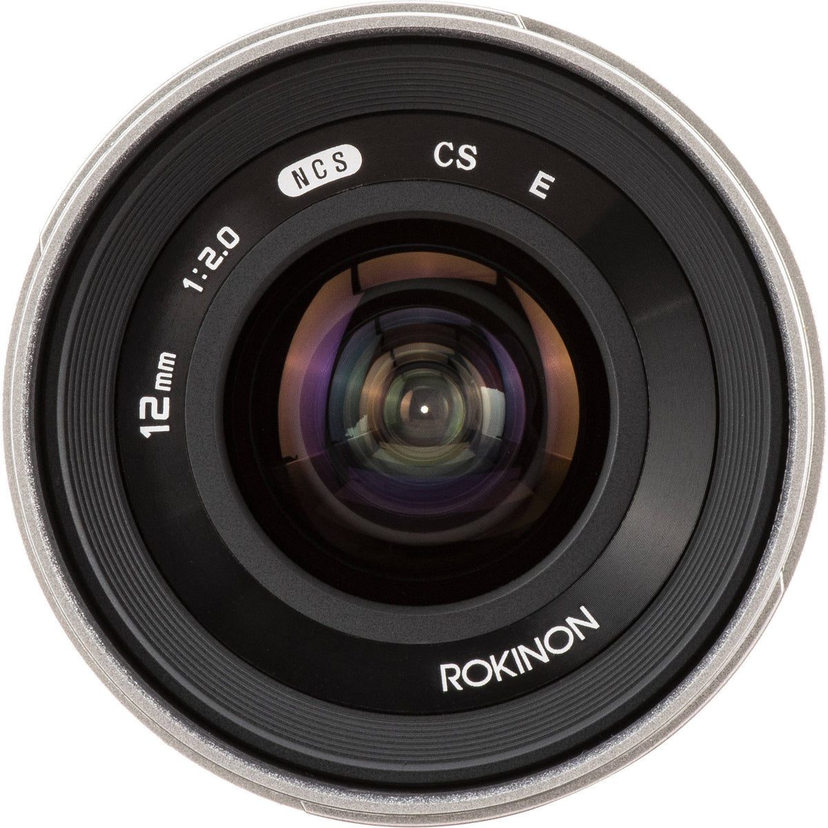 Lente Rokinon 12mm f/2.0 NCS CS (Plateado) - puertos y conexiones