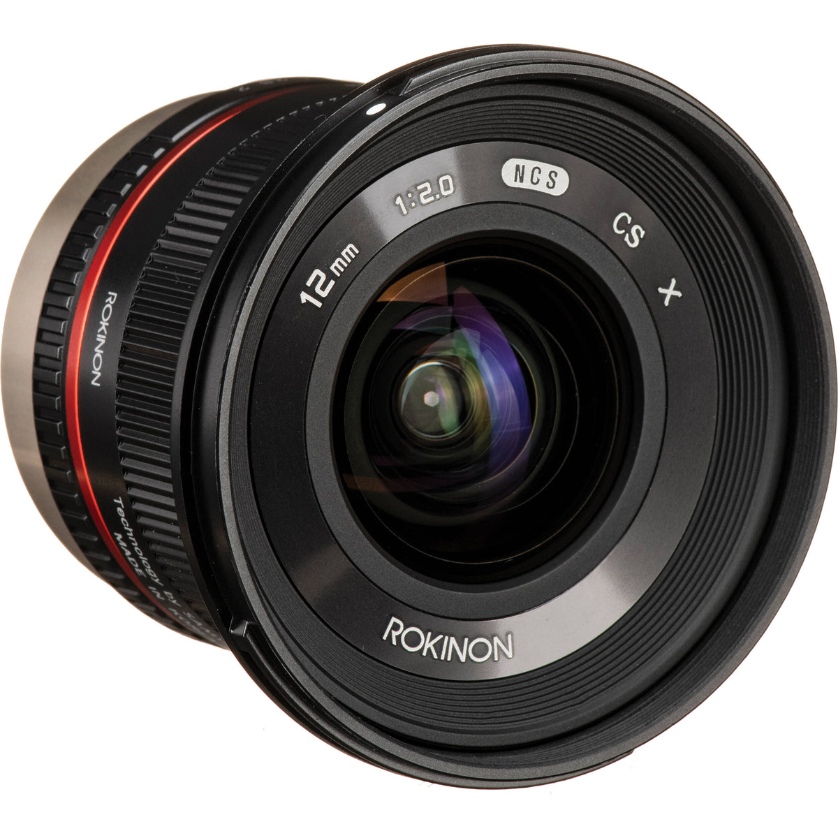 Lente Rokinon 12mm f/2.0 NCS (Negro) - puertos y conexiones