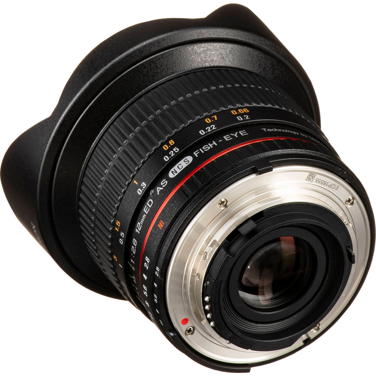 Lente Rokinon 12mm f/2.8 ED AS IF NCS UMC Fisheye con AE Chip - detalle