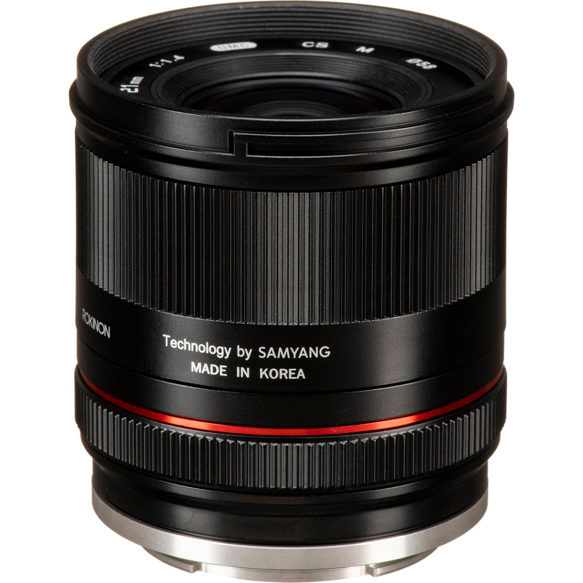 Lente Rokinon 21mm f/1.4 (Negro) - vista trasera