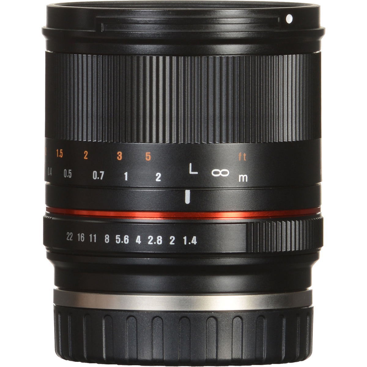 Lente Rokinon 21mm f/1.4 (Negro) - contenido de la caja