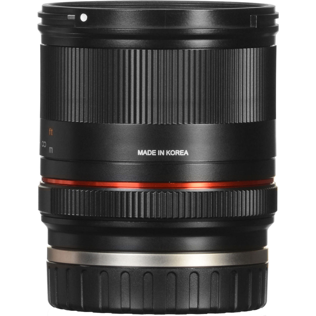 Lente Rokinon 21mm f/1.4 (Negro) - en uso