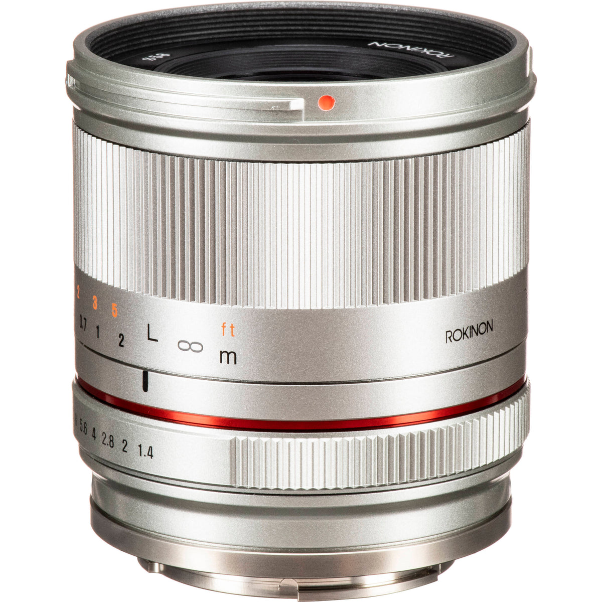 Lente Rokinon 21mm f/1.4 (Plateado) - vista principal