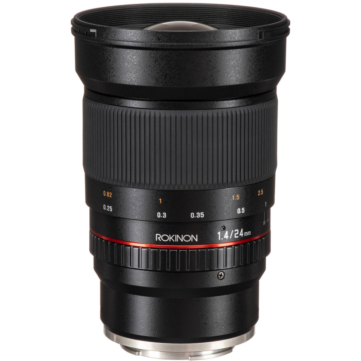 Lente Rokinon 24mm f/1.4 ED AS IF UMC - vista principal