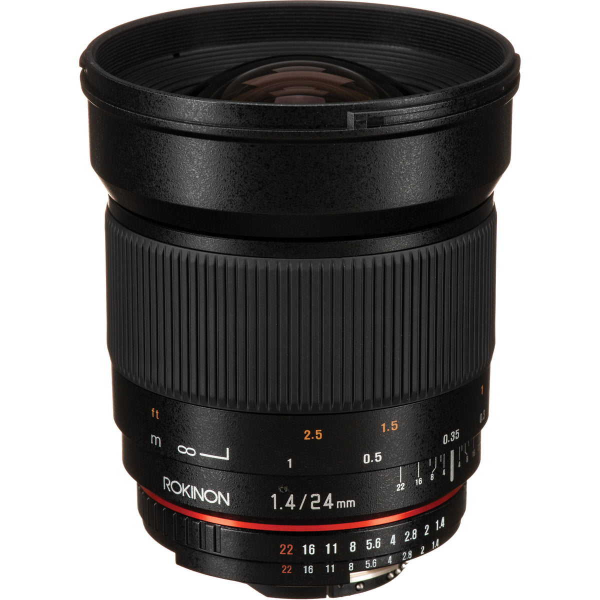 Lente Rokinon 24mm f/1.4 ED AS UMC Gran Angular - vista principal