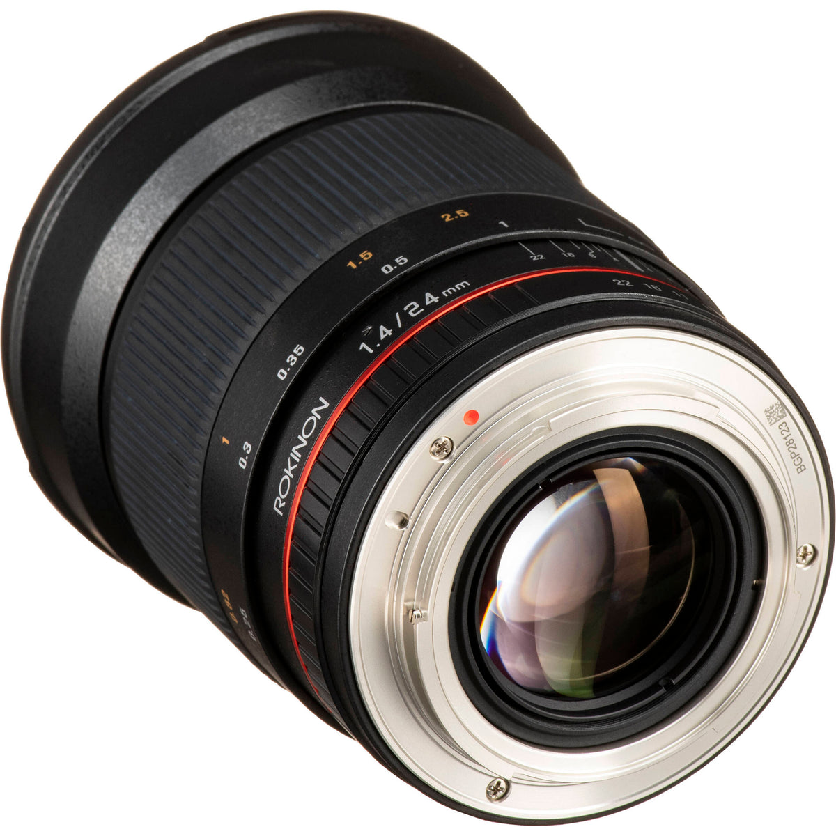 Lente Rokinon 24mm f/1.4 ED AS UMC Wide-Angle para Canon - detalle