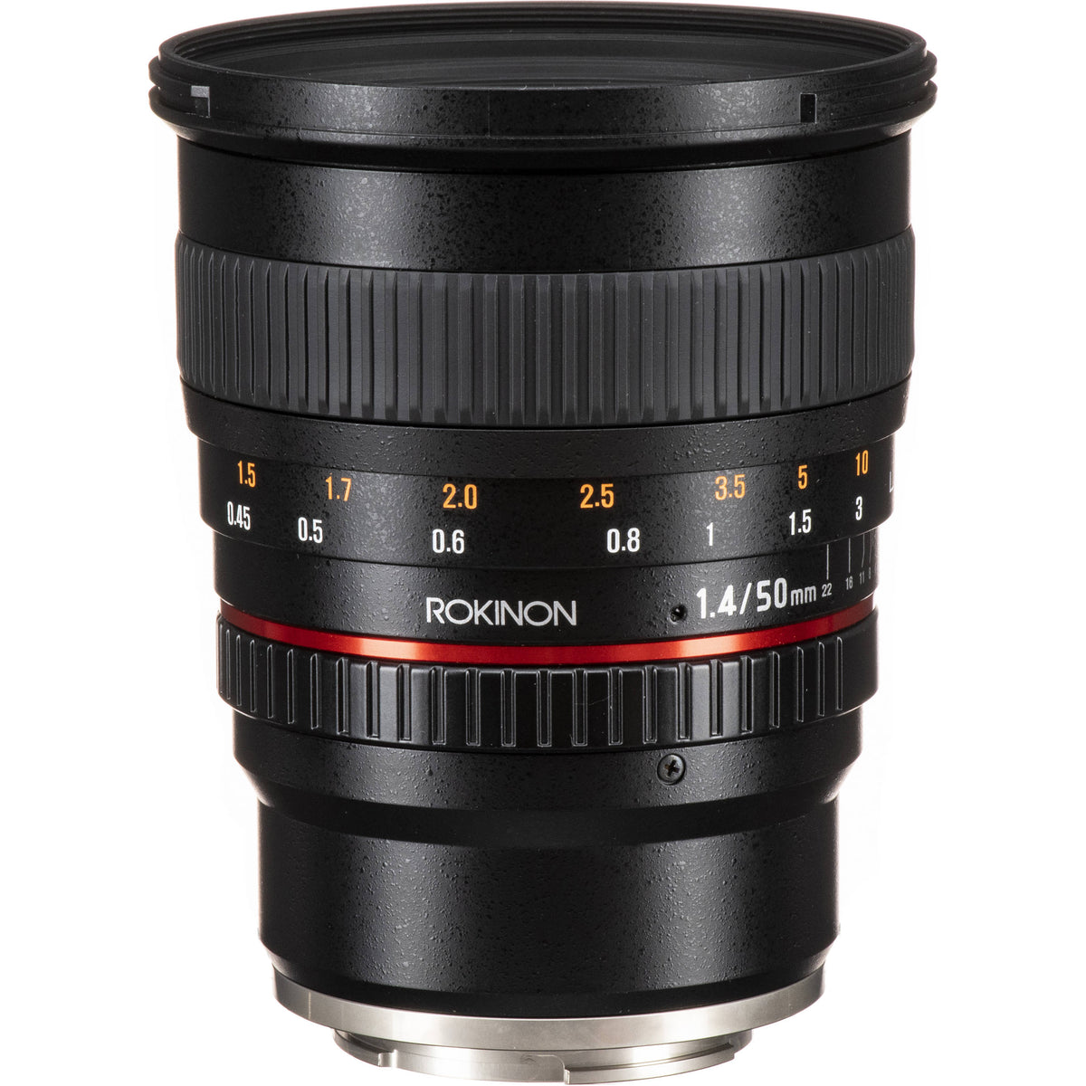 Lente Rokinon 50mm f/1.4 AS IF UMC - vista principal