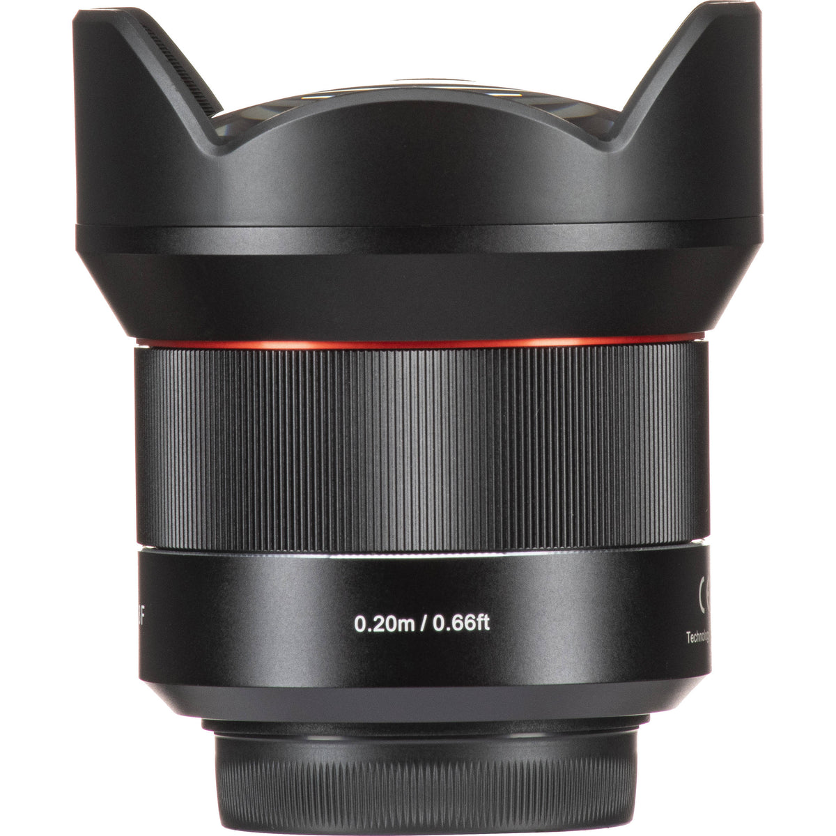Lente Rokinon AF 14mm f/2.8 - contenido de la caja