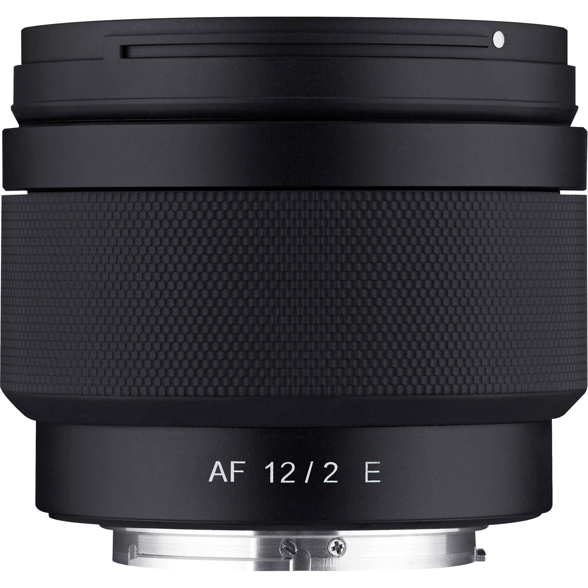 Lente Samyang 12mm f/2.0 AF Compact Ultra-Wide Angle - vista trasera