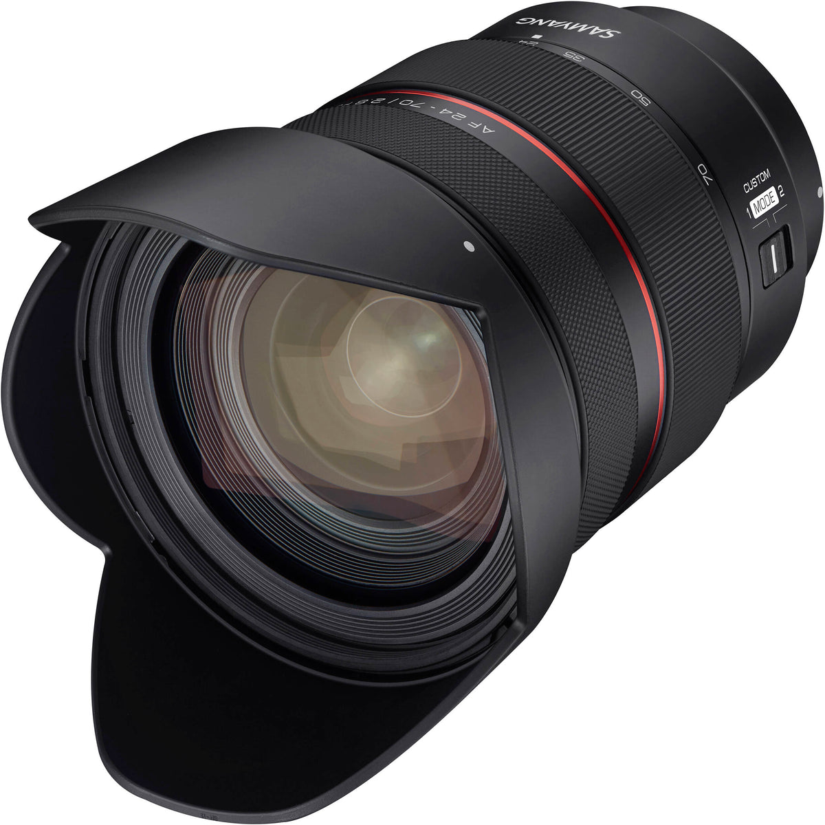 Lente Samyang 24-70mm f/2.8 AF Zoom - puertos y conexiones