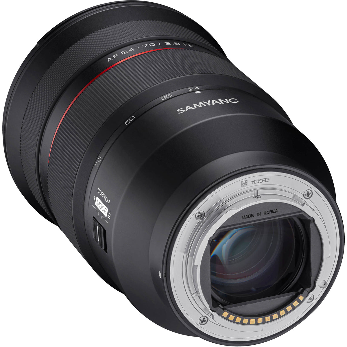 Lente Samyang 24-70mm f/2.8 AF Zoom - detalle