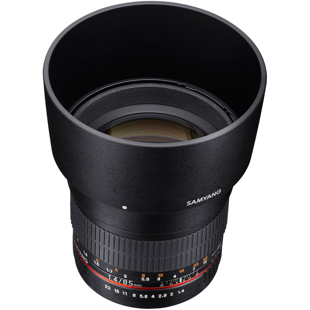 Lente Samyang 85mm f/1.4 Aspherical para Pentax - vista principal