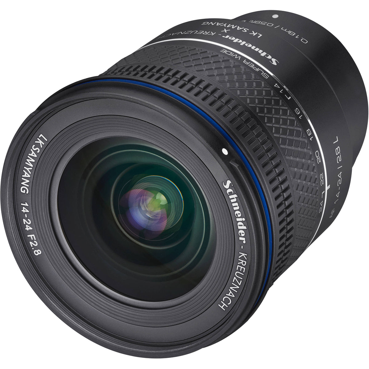 Lente Samyang AF 14-24mm f/2.8 - vista trasera