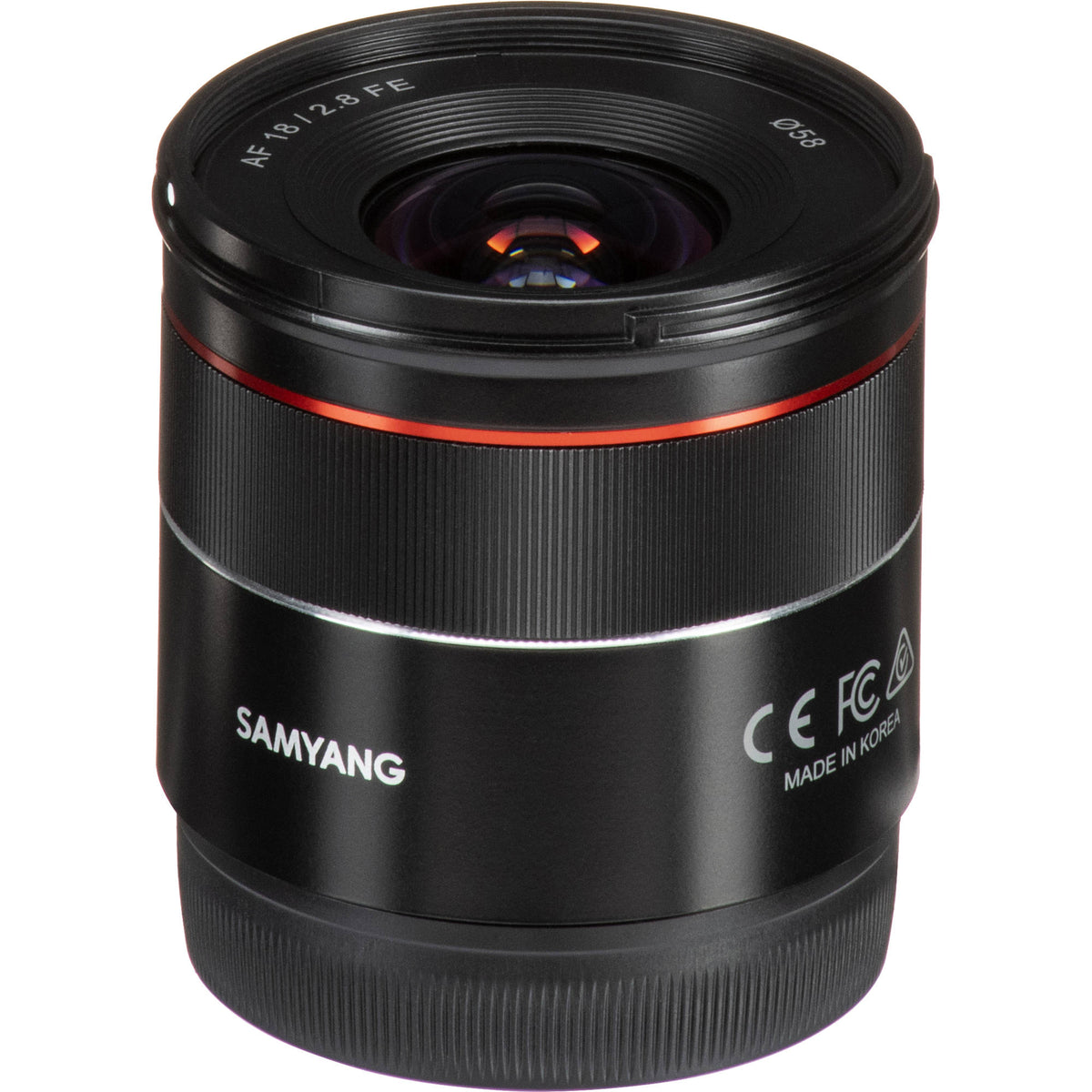 Lente Samyang AF 18mm f/2.8 FE - en uso