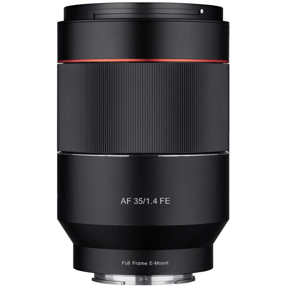 Lente Samyang AF 35mm f/1.4 FE - vista trasera