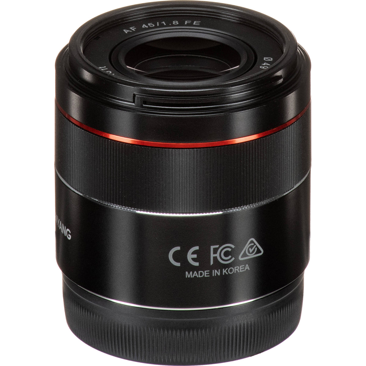 Lente Samyang AF 45mm f/1.8 FE - en uso