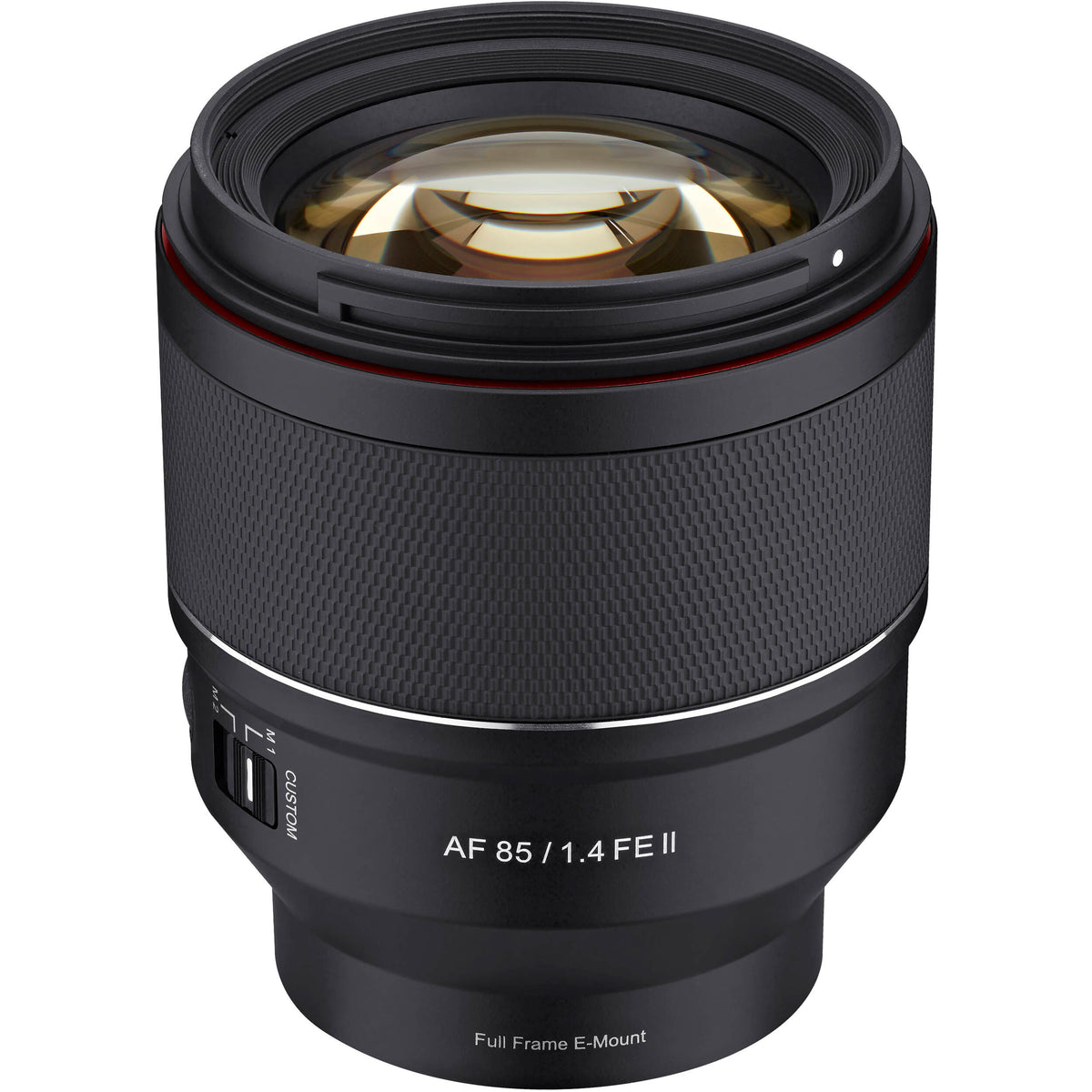 Lente Samyang AF 85mm f/1.4 FE II - vista principal