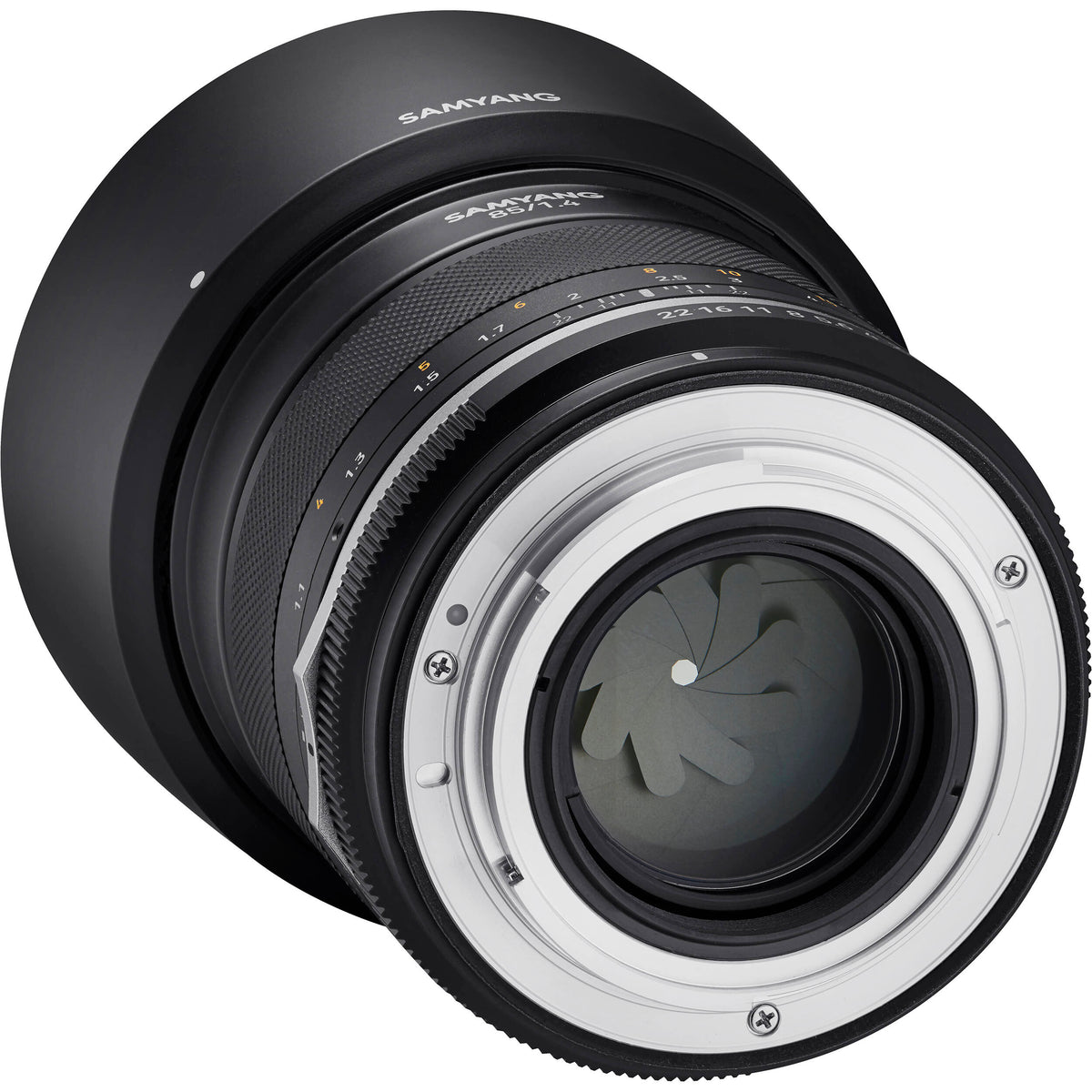 Lente Samyang MF 85mm f/1.4 WS Mk2 - detalle