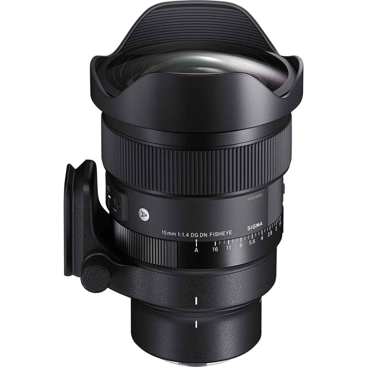 Lente Sigma 15mm f/1.4 Fisheye DG DN Art - vista frontal