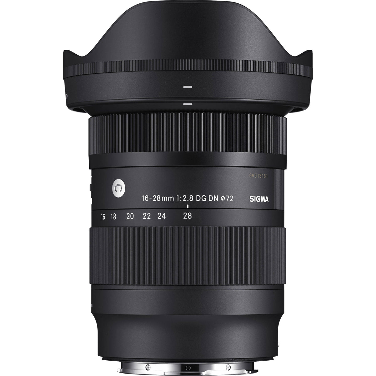 Lente Sigma 16-28mm f/2.8 DG DN Contemporary - vista lateral