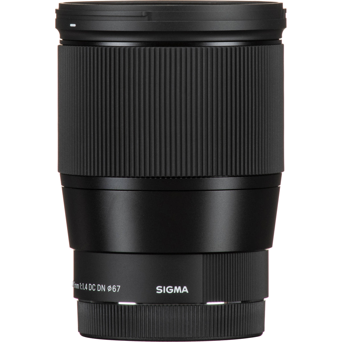 Lente Sigma 16mm f/1.4 DC DN Contemporary - vista frontal