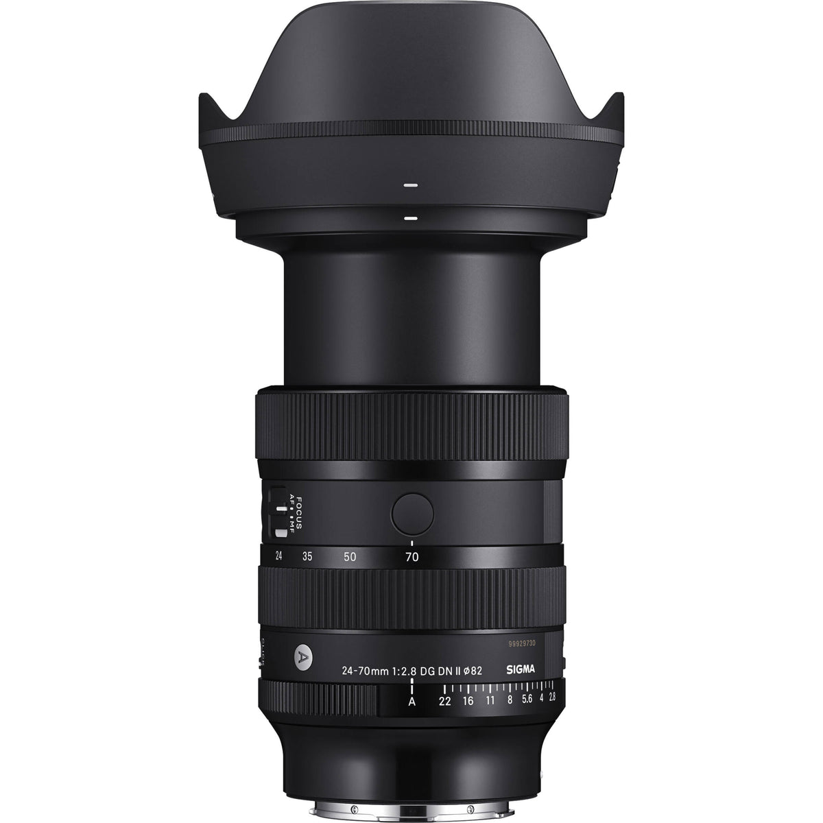Lente Sigma 24-70mm f/2.8 DG DN II Art - vista trasera