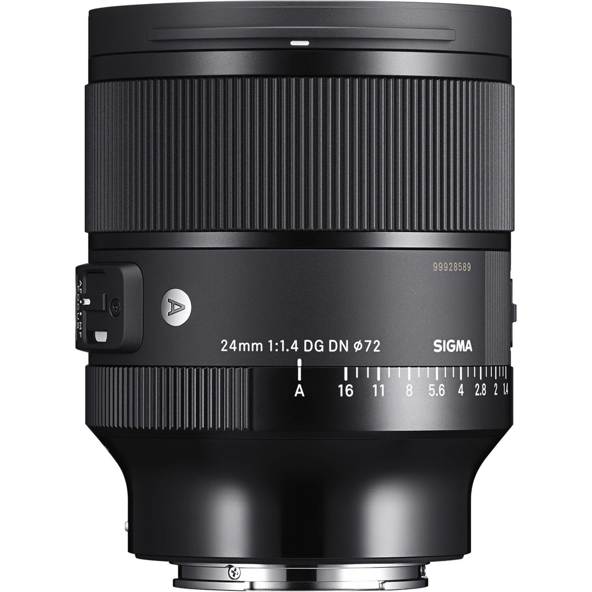 Lente Sigma 24mm f/1.4 DG DN Art - vista frontal