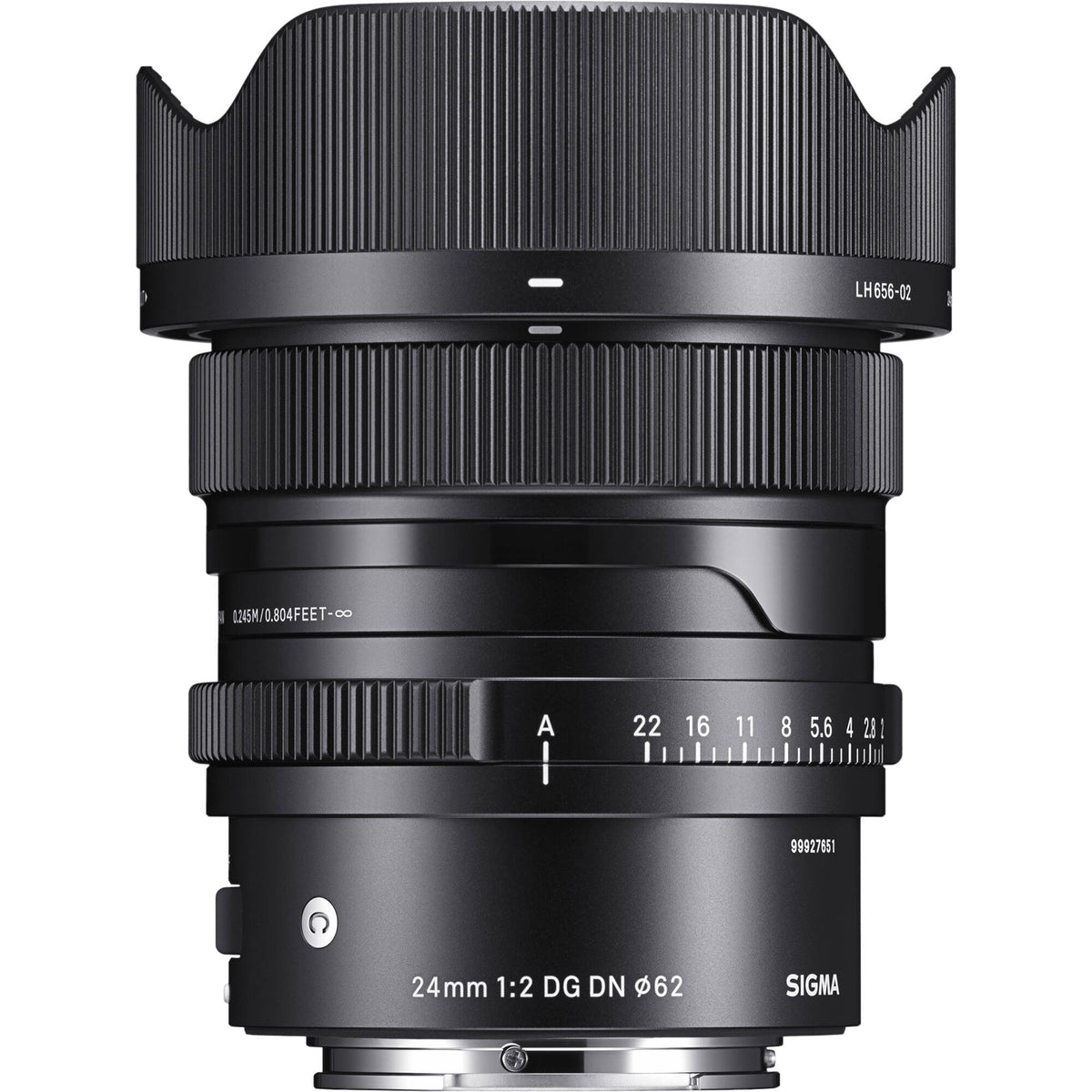 Lente Sigma 24mm f/2 DG DN Contemporary - vista principal