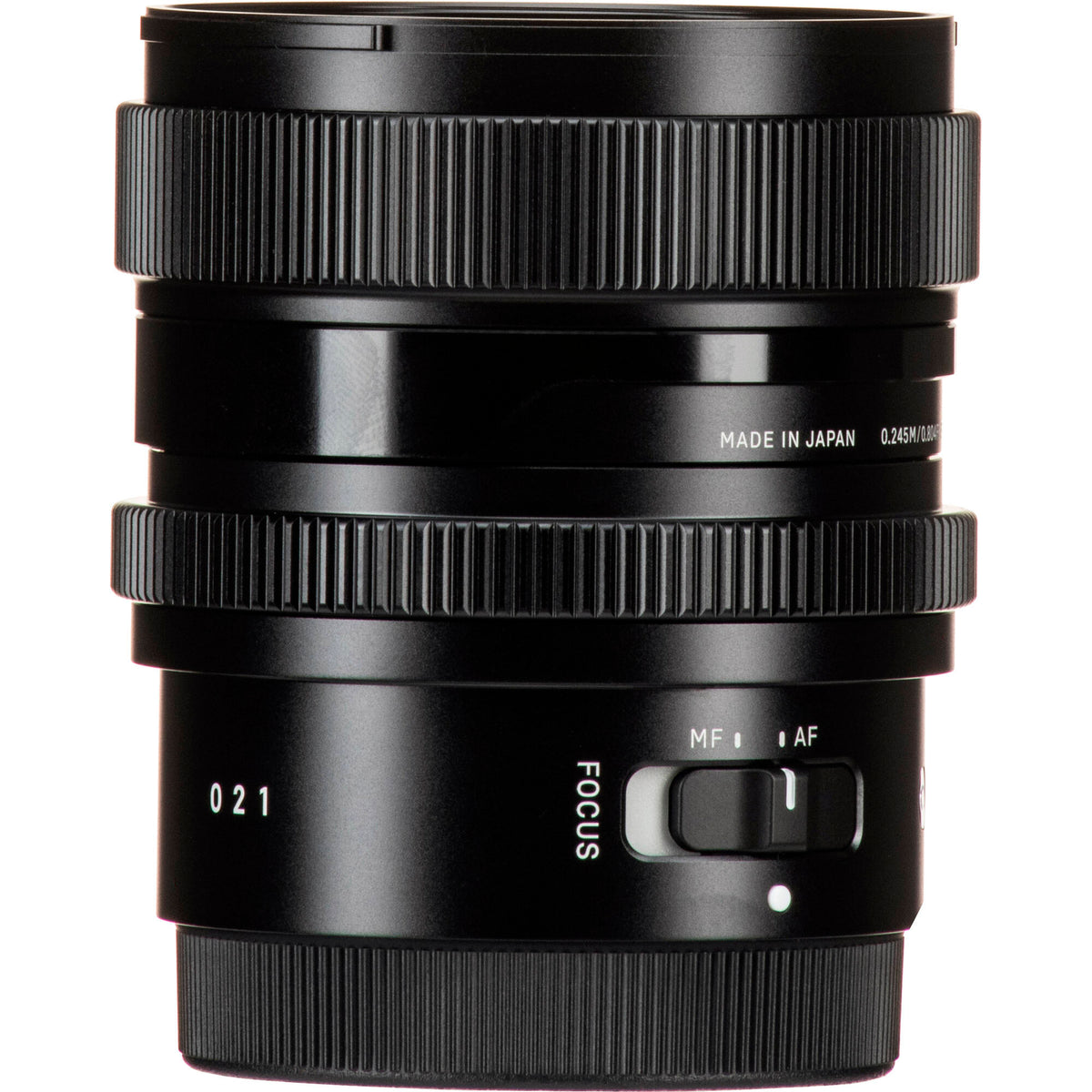 Lente Sigma 24mm f/2 DG DN Contemporary - vista frontal