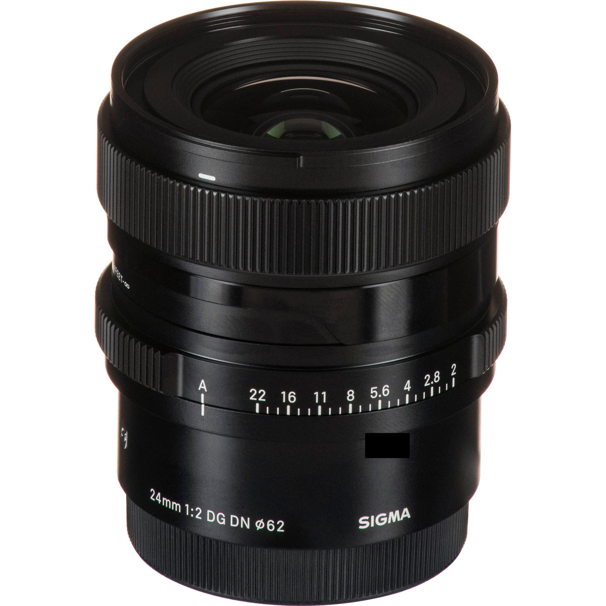 Lente Sigma 24mm f/2 DG DN Contemporary - contenido de la caja