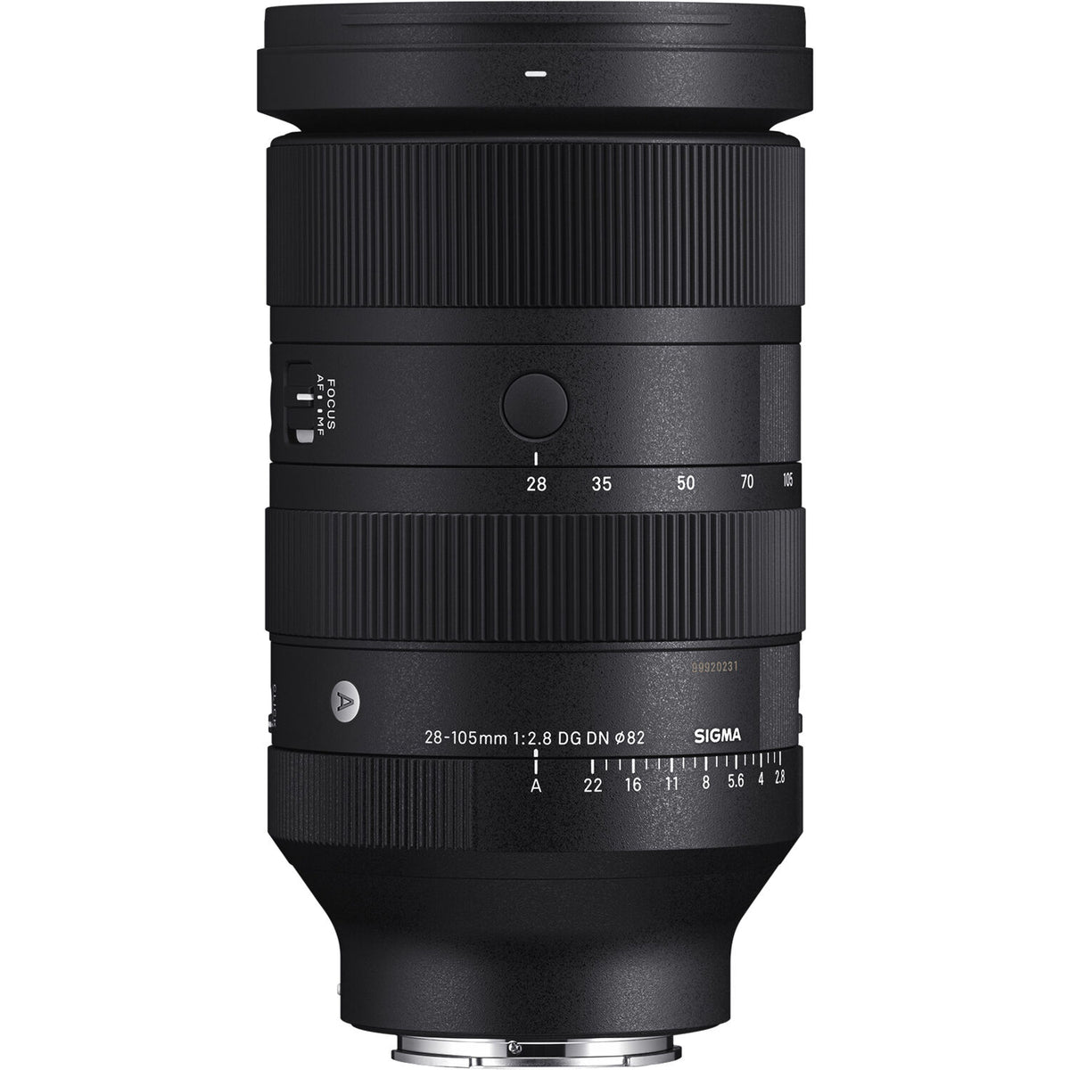 Lente Sigma 28-105mm f/2.8 DG DN Art - vista frontal