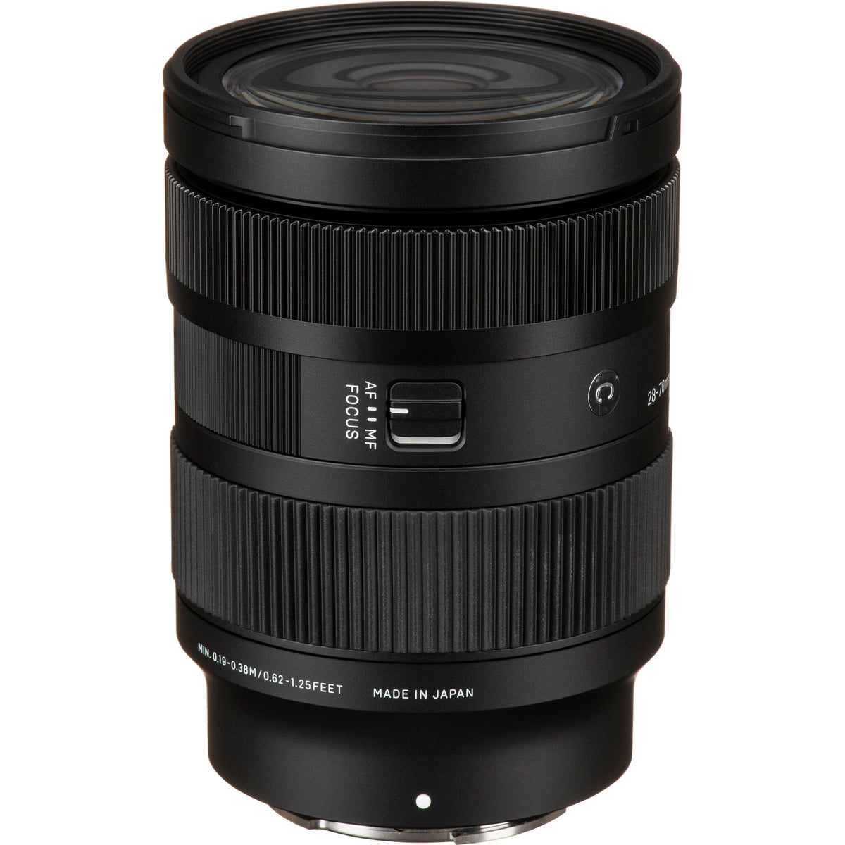 Lente Sigma 28-70mm f/2.8 DG DN Contemporary - vista lateral