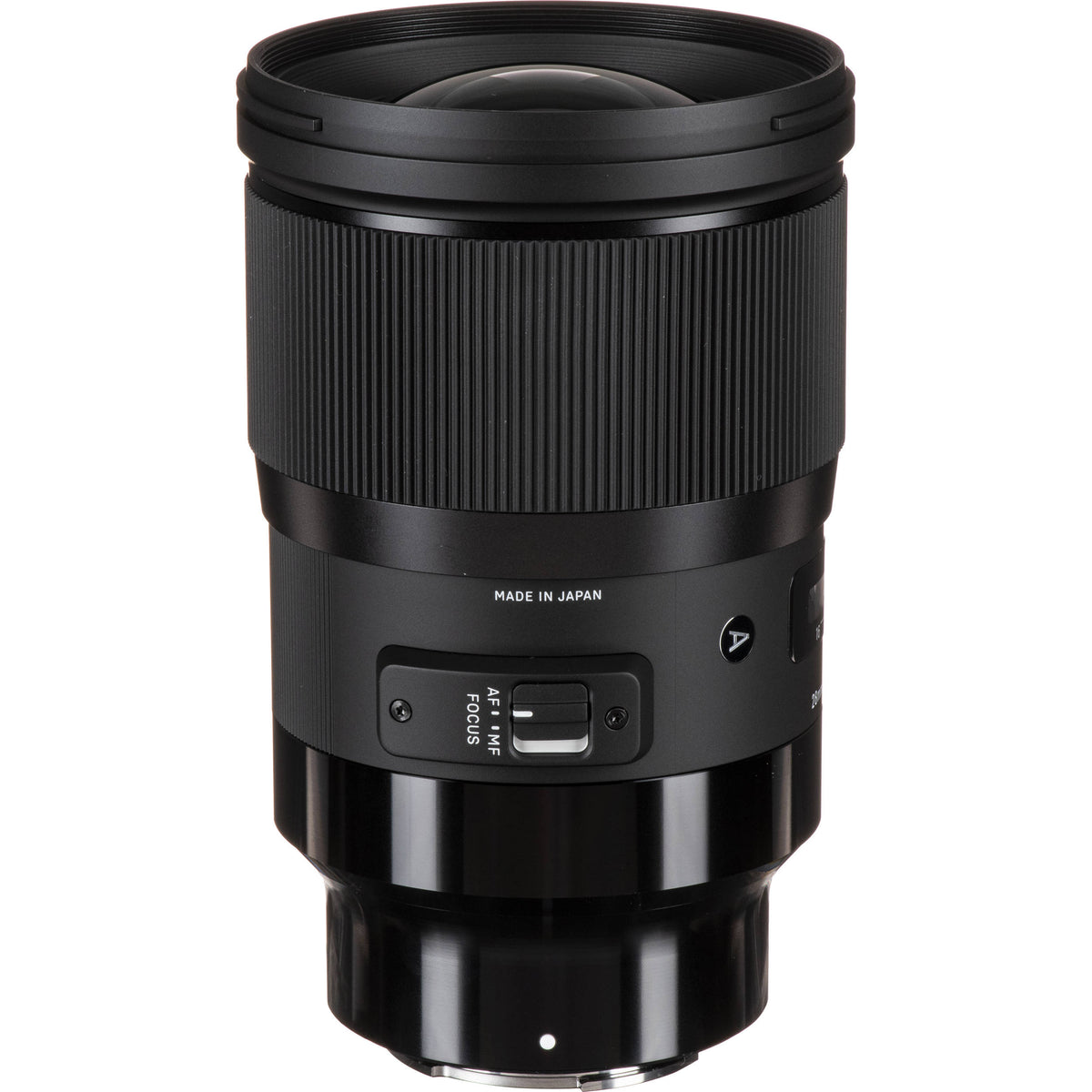 Lente Sigma 28mm f/1.4 DG HSM Art - vista lateral