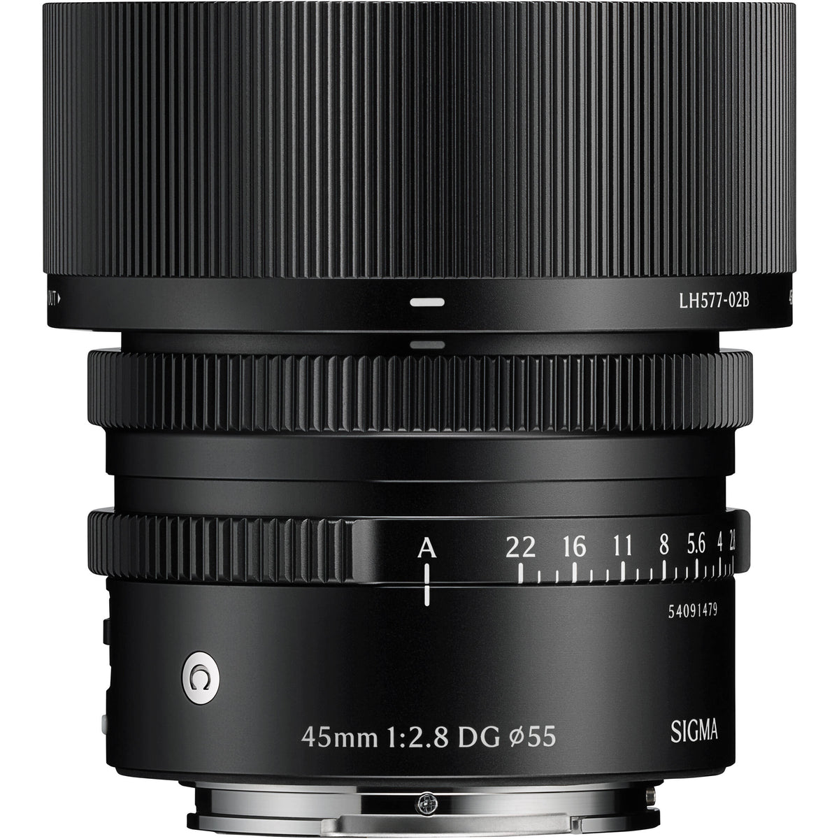 Lente Sigma 45mm f/2.8 DG Contemporary (Negro) - vista principal