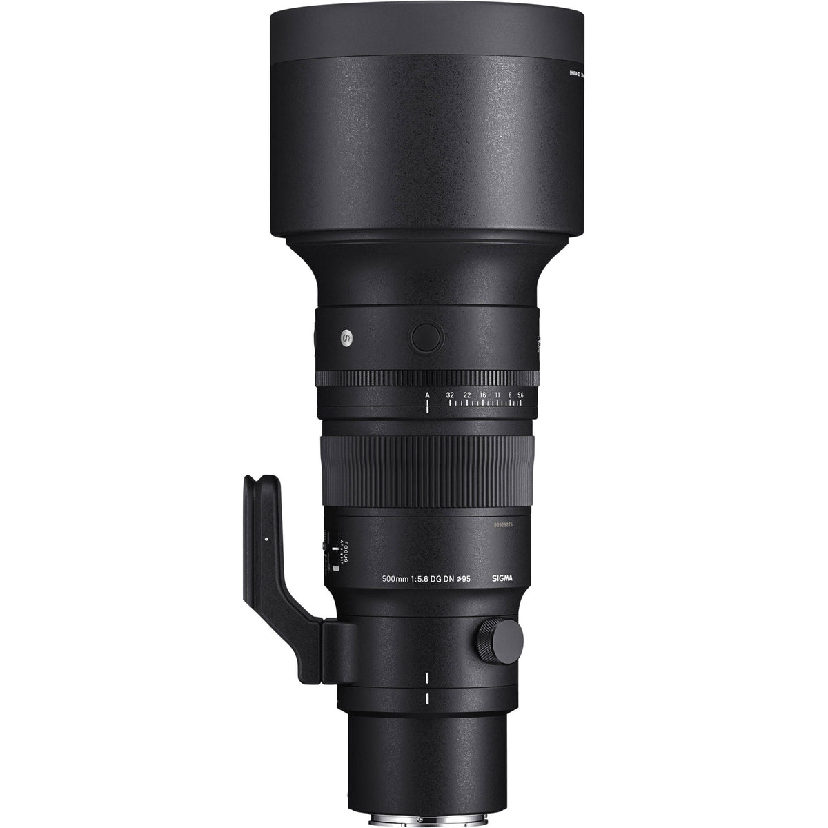 Lente Sigma 500mm f/5.6 DG DN OS Sports - vista frontal