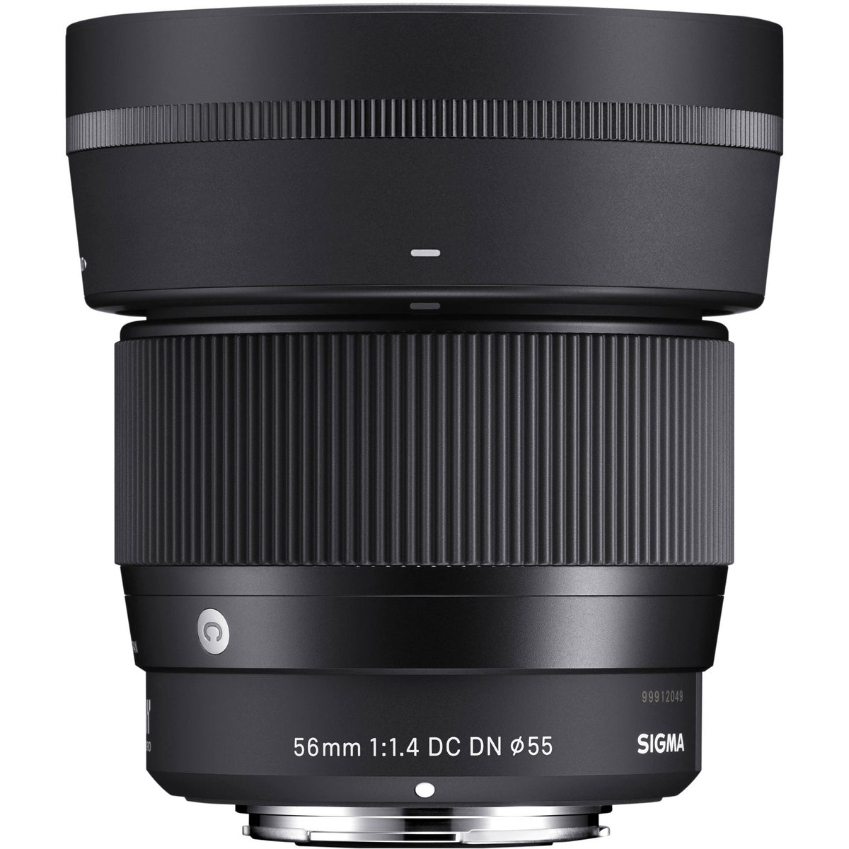 Lente Sigma 56mm f/1.4 DC DN Contemporary - vista frontal