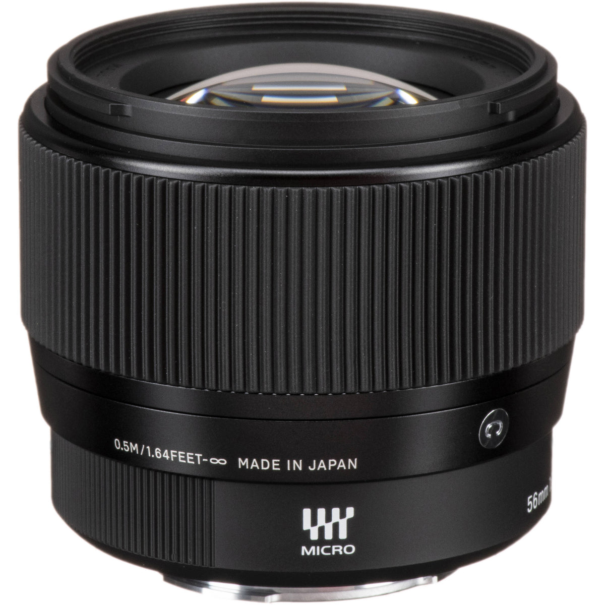Lente Sigma 56mm f/1.4 DC DN Contemporary - vista lateral