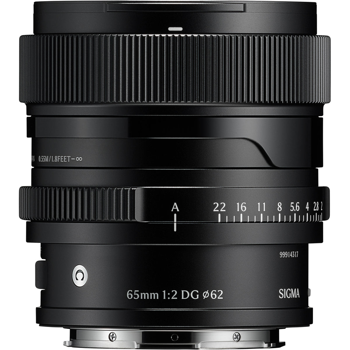 Lente Sigma 65mm f/2 DG DN Contemporary I Series Negro (Montura L)