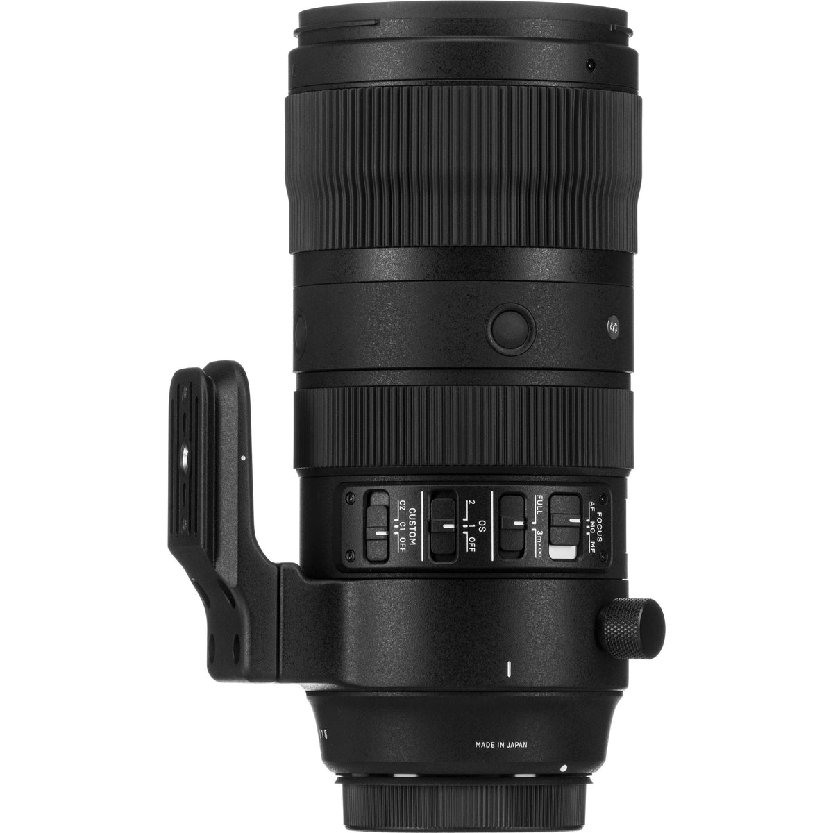 Lente Sigma 70-200mm f/2.8 DG OS HSM Sports - contenido de la caja