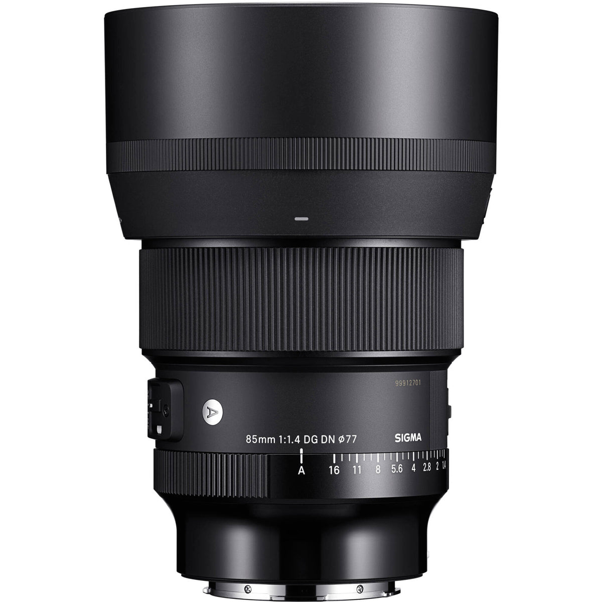 Lente Sigma 85mm f/1.4 DG DN Art - vista frontal