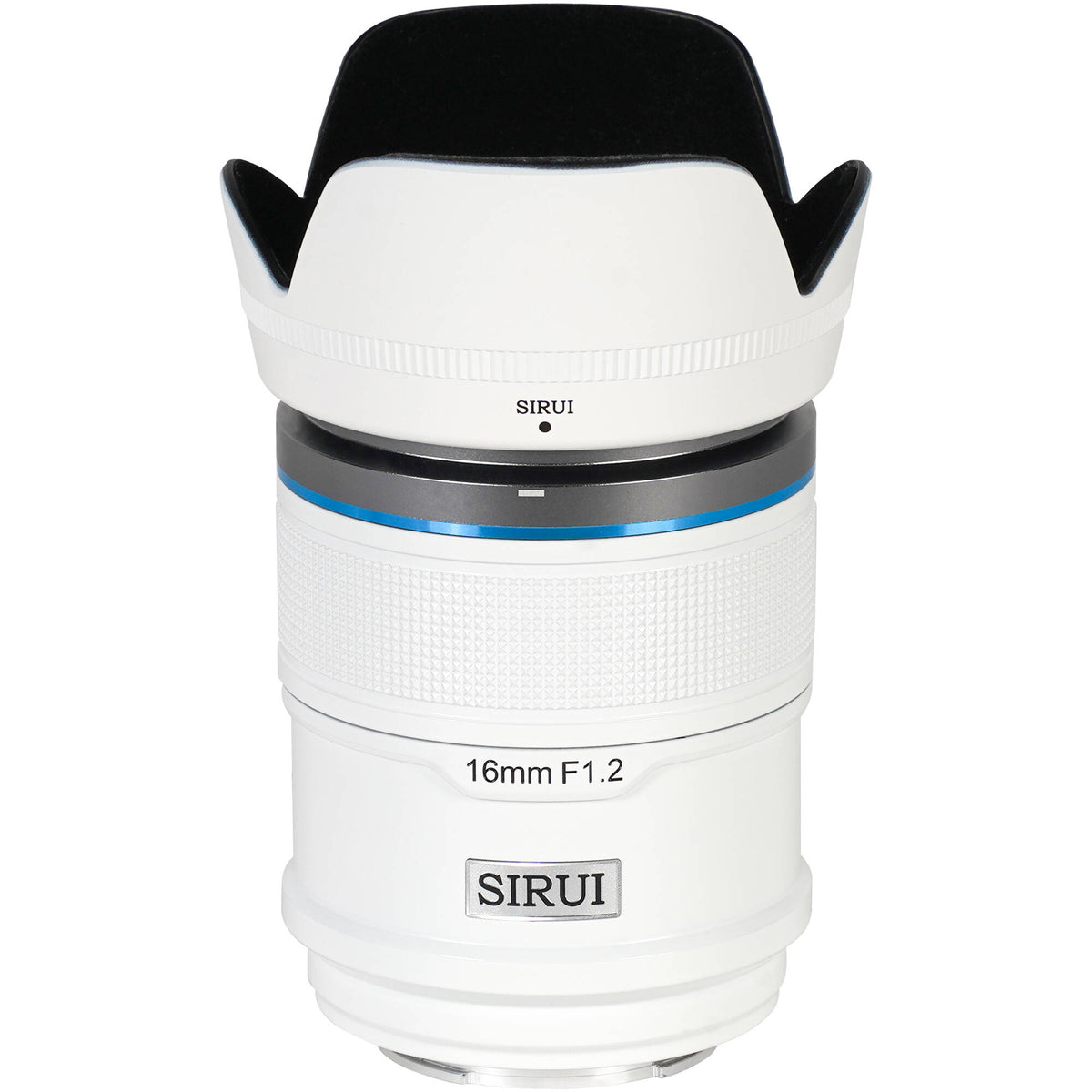 Lente Sirui Sniper 2 Kit con 16mm f/1.2 and 75mm f/1.2 (Blanco) - vista lateral