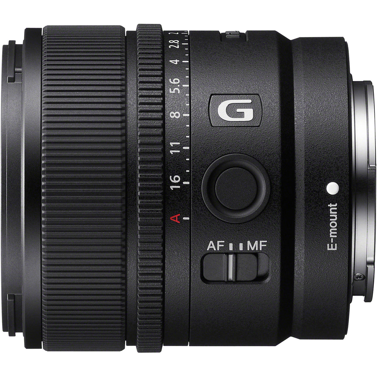 Lente Sony E 15mm f/1.4 G - vista trasera