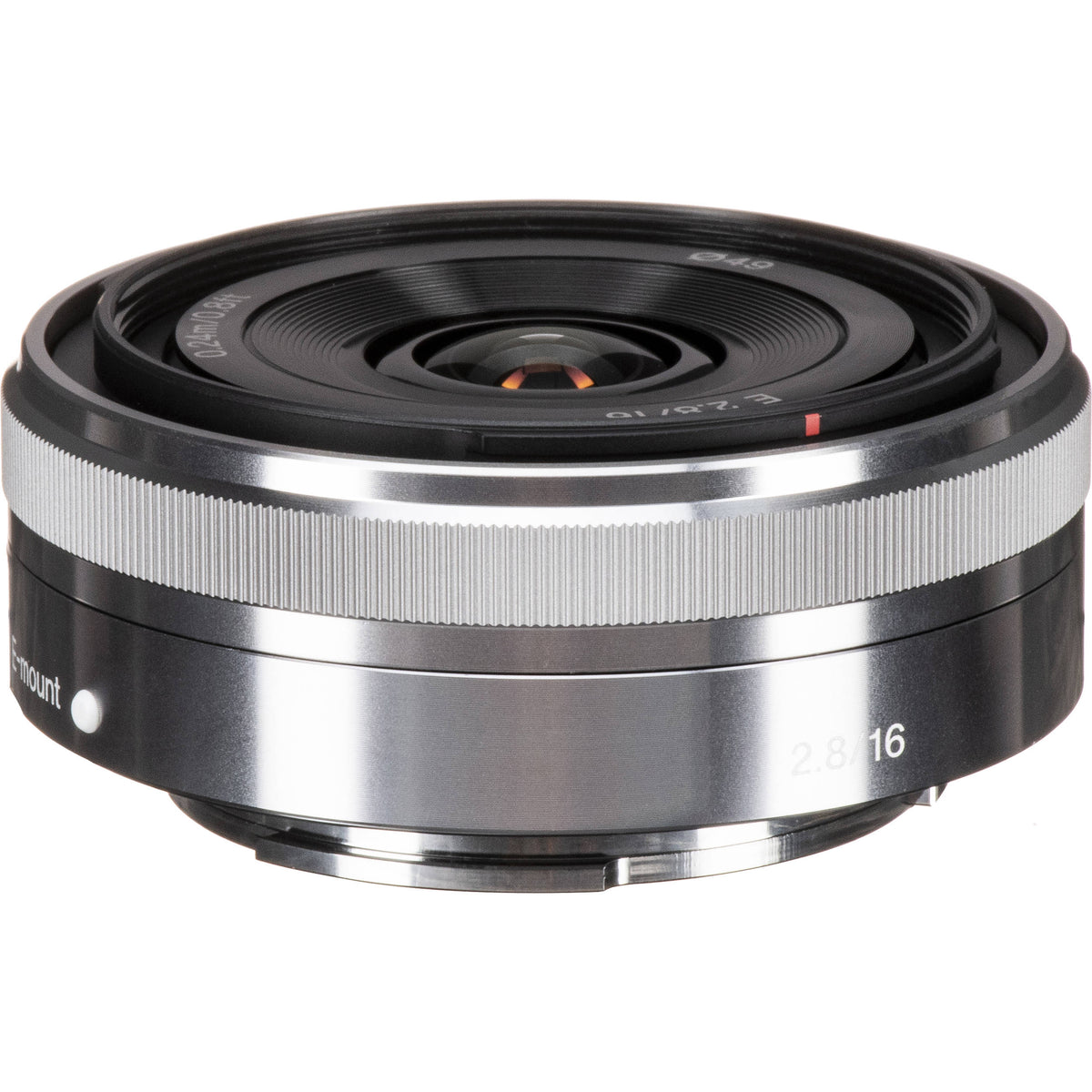 Lente Sony E 16mm f/2.8 - puertos y conexiones
