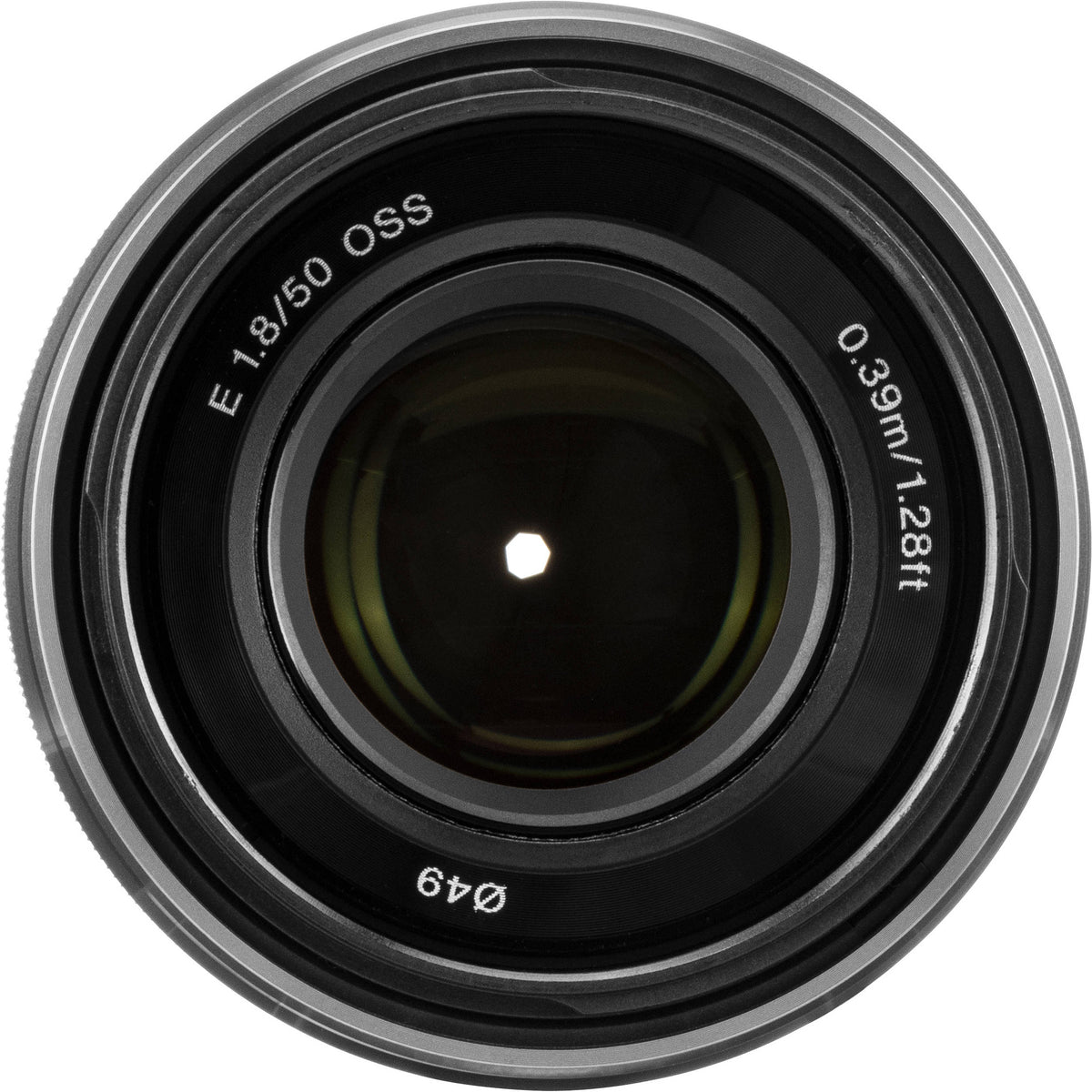 Lente Sony E 50mm f/1.8 OSS (Plateado) - puertos y conexiones