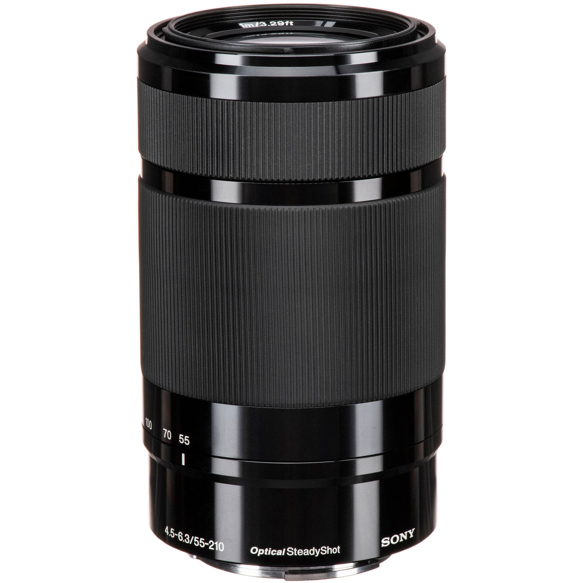 Lente Sony E 55-210mm f/4.5-6.3 OSS (Negro) - vista trasera