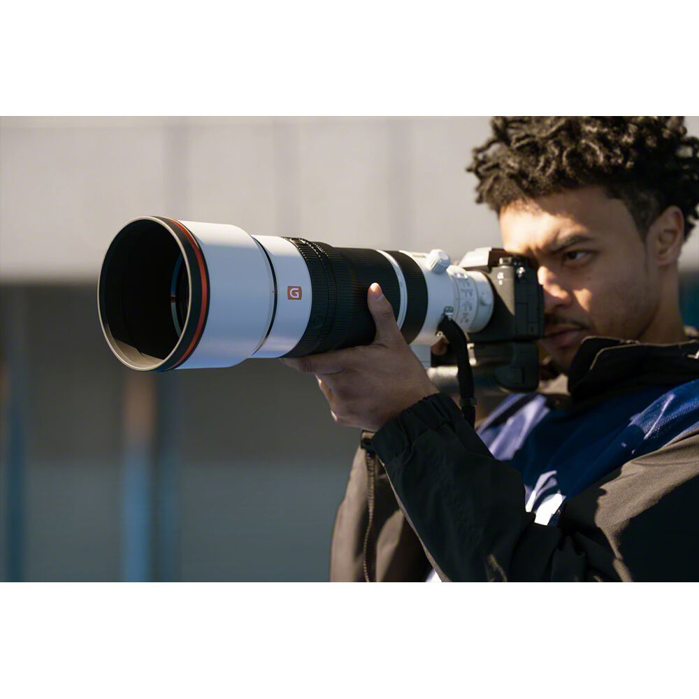 Lente Sony FE 100-400mm f/4.5 GM OSS - en uso