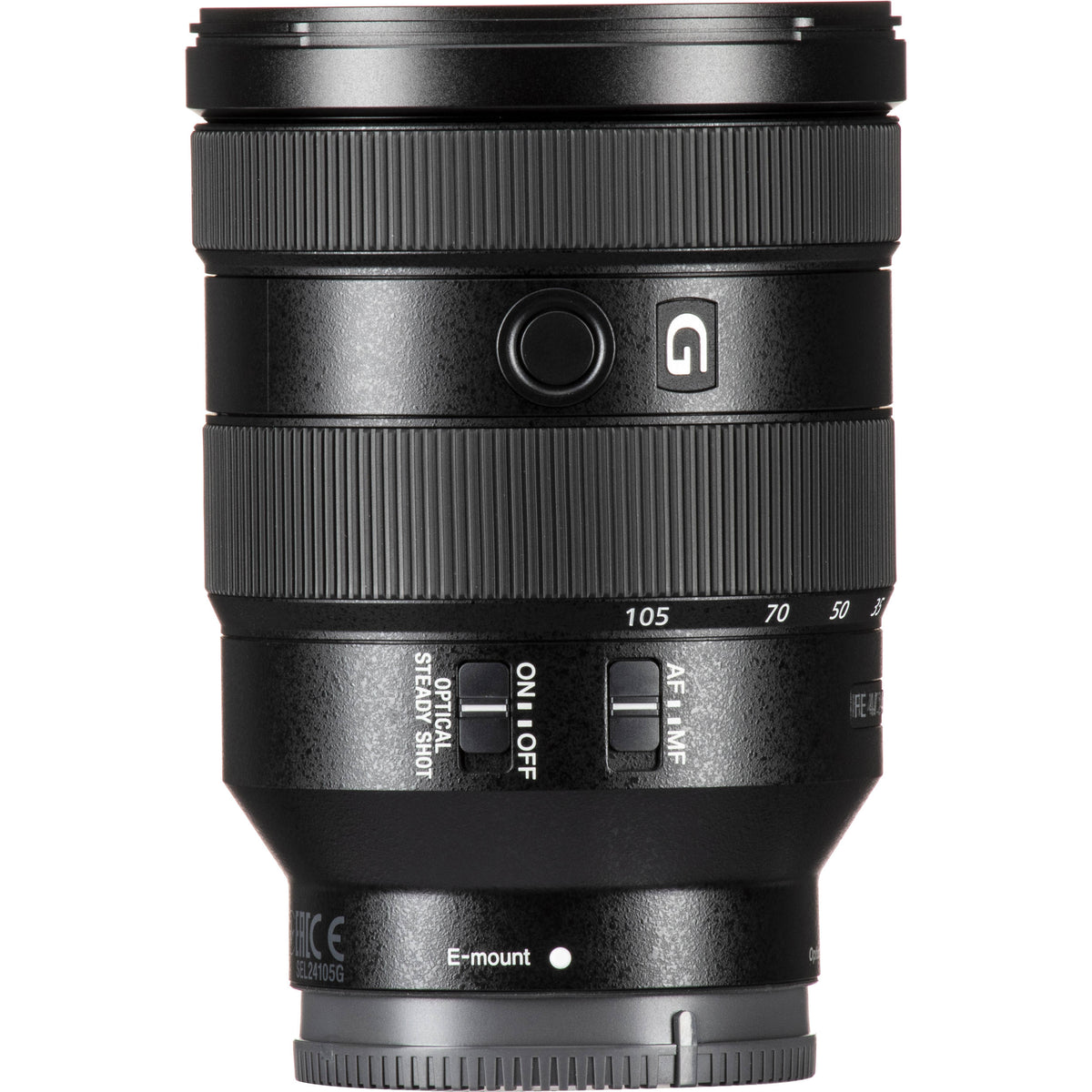Lente Sony FE 24-105mm f/4 G OSS - puertos y conexiones